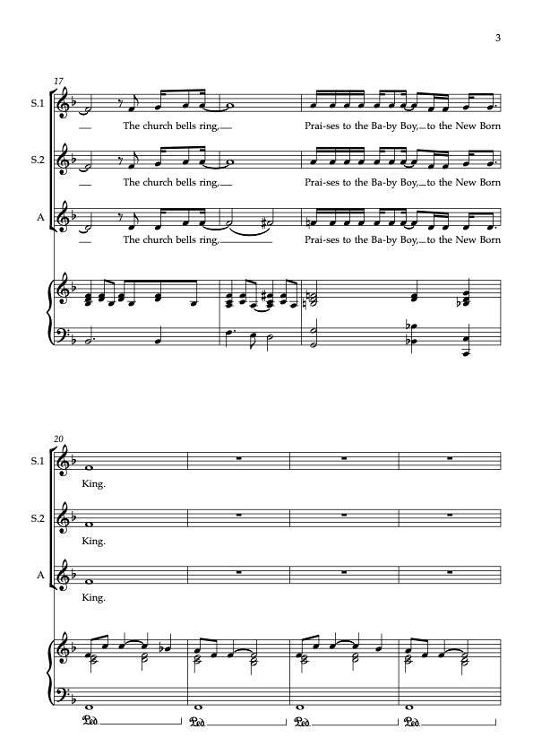 It's Christmas Morn SSA