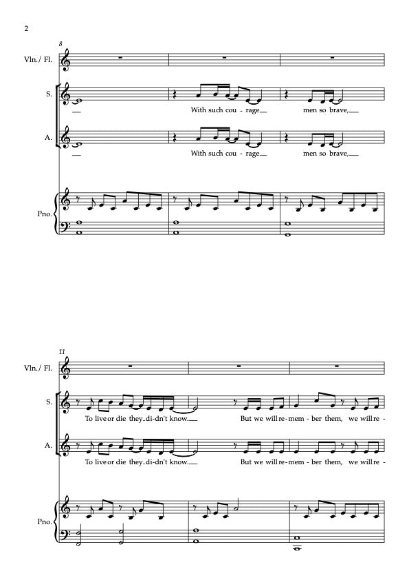 We Will Remember Them SA