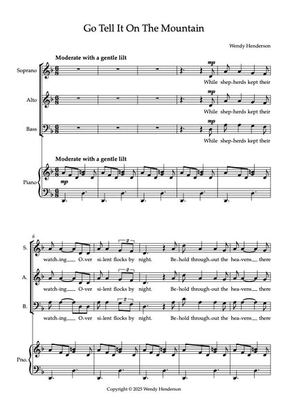 Go Tell It On The Mountain SAB