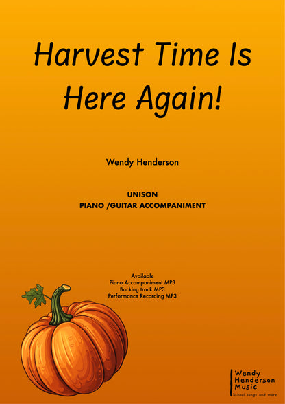 Harvest Time Is Here Again!