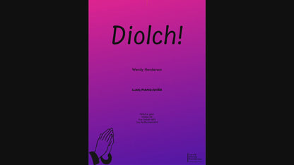 Diolch!